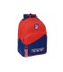 Mochila safta doble con cantoneras adaptable a carro atletico de madrid 150x320x420 mm