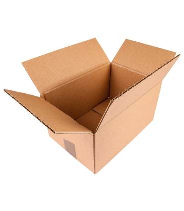 Caja para embalar q connect americana ultrarresistente carton reciclado canal doble 7mm color kraft 700x440x330 mm