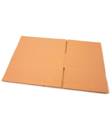 Caja para embalar q connect americana ultrarresistente carton reciclado canal doble 7mm color kraft 700x440x330 mm