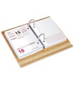 Bloc bufete liderpapel 2024 80x110 mm papel 80 gr texto en catalan