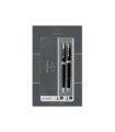 Juego parker duo sonnet laca negra ct boligrafo + roller