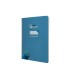 Cuaderno espiral liderpapel di n a4 pautaguia tapa dura 80h 90 gr cuadro pautado 3mm color azul