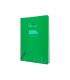 Cuaderno espiral liderpapel din a4 pautaguia tapa plastico80h 90gr cuadro pautado 4mm con margen color verde