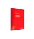 Cuaderno espiral liderpapel din a4 pautaguia tapa plastico80h 90gr cuadro pautado 4mm con margen color rojo