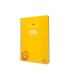 Cuaderno espiral liderpapel din a4 pautaguia tapa plastico80h 90gr cuadro pautado 4mm con margen color amarillo