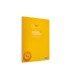 Cuaderno espiral liderpapel din a4 pautaguia tapa plastico80h 90gr cuadro pautado 4mm con margen color amarillo