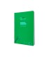 Cuaderno espiral liderpapel din a4 pautaguia tapa plastico80h 90gr cuadro pautado 3mm con margen color verde