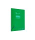 Cuaderno espiral liderpapel din a4 pautaguia tapa plastico80h 90gr cuadro pautado 3mm con margen color verde