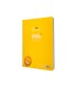 Cuaderno espiral liderpapel din a4 pautaguia tapa plastico80h 90gr cuadro pautado 3mm con margen color amarillo