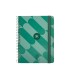 Agenda espiral antartik pattern a6 2025 semana vista color verde papel 80 gr