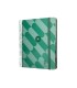 Agenda espiral antartik pattern a5 2025 dia pagina color verde papel 80 gr