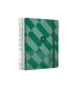 Agenda espiral antartik pattern a5 2025 dia pagina color verde papel 80 gr