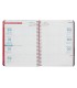 Agenda espiral antartik bold semana vista color azul papel 80 gr