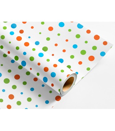 Papel de regalo liderpapel todo ano rollo ancho 70 cm longitud 2 mt gramaje 60 gr disenos surtidos c 2024