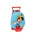 Cartera escolar safta disney classics pinocho con carro 270x100x320 mm