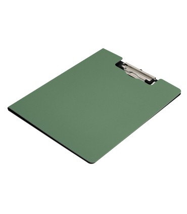 Carpeta q connect miniclip superior din a4 plastico 50 reciclado verde oliva grosor 21 mm