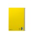 Cuaderno espiral liderpapel din a4 smart tapa blanda 80h 75gr cuadro 4mm con margen color amarillo