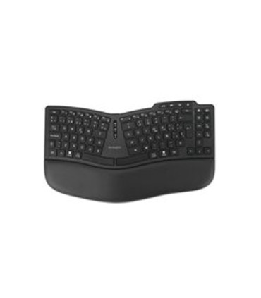 Teclado kensington pro fit ergo kb675 eq tkl ergonomico inalambrico color negro