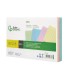 Tarjeta liderpapel para estudiar rayada cartulina de colores 170 gr m2 160x220mm paquete de 200 unidades