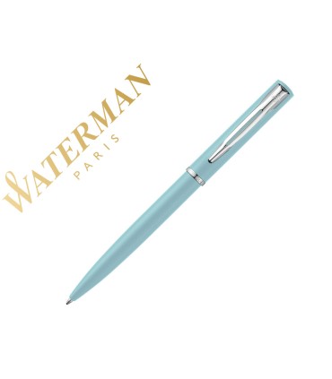 Boligrafo waterman allure pastel azul