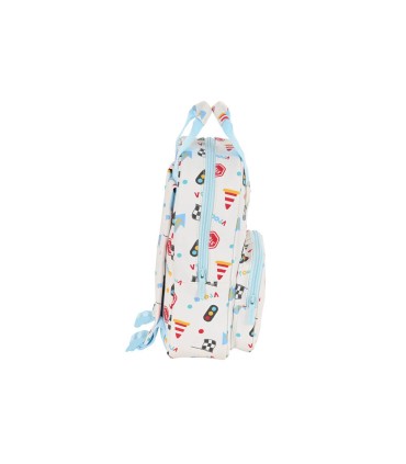 Cartera escolar safta mochila infantil con asas 200x80x280 mm my car