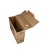 Caja archivo definitivo liderpapel folio prolongado carton reciclado 325g m2 lomo 116 mm kraft 388x116x275 mm