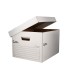 Cajon contenedor liderpapel carton automatico para 3 cajasarchivo def folio 4 archivadores a z 387x333x260mm