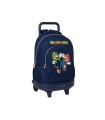 Mochila safta con ruedas compact extraible super mario 450x330x220 mm