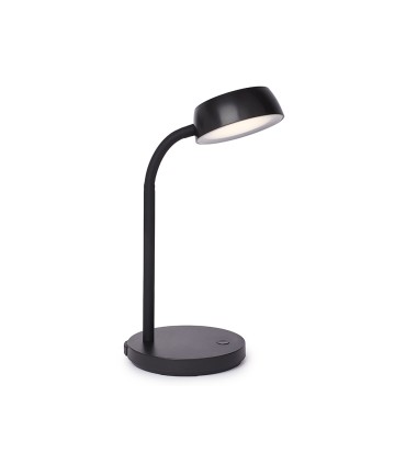 Lampara de escritorio maul led abby color negro 155x320x155 mm