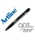 Rotulador artline calibrado micrometrico negro illustration pen ek 2803iln punta poliacetal 003mm