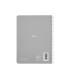 Cuaderno espiral liderpapel din a5 smart tapa blanda 80h 75gr rayado montessori 35mm colores surtidos