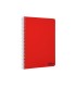 Cuaderno espiral liderpapel din a5 smart tapa blanda 80h 75gr rayado montessori 35mm colores surtidos