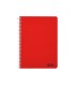 Cuaderno espiral liderpapel din a5 smart tapa blanda 80h 75gr horizontal 8mm con margen colores surtidos
