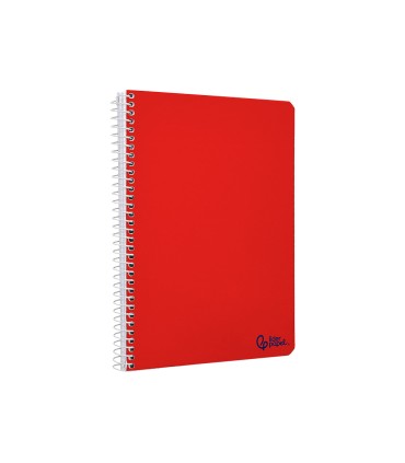 Cuaderno espiral liderpapel din a5 smart tapa blanda 80h 75gr horizontal 8mm con margen colores surtidos