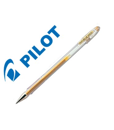 Boligrafo pilot g1 tinta gel oro