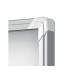 Vitrina de anuncios nobo premium plus con puerta corredera fondo magnetico 18 x din a4 hojas 997x1412x54 mm