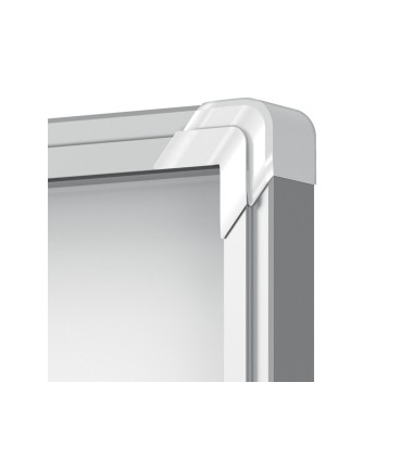 Vitrina de anuncios nobo premium plus con puerta corredera fondo magnetico 18 x din a4 hojas 997x1412x54 mm