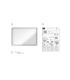 Vitrina de anuncios nobo premium plus con puerta corredera fondo magnetico 18 x din a4 hojas 997x1412x54 mm