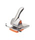 Taladrador rapid hdc65 metalico abs plata naranja capacidad 65 hojas