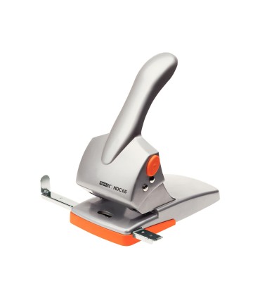 Taladrador rapid hdc65 metalico abs plata naranja capacidad 65 hojas