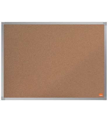 Pizarra corcho nobo essence marco aluminio 600x450 mm