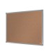 Pizarra corcho nobo essence marco aluminio 600x450 mm