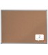 Pizarra corcho nobo essence marco aluminio 600x450 mm