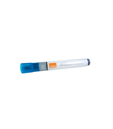 Rotulador nobo para pizarra blanca tinta liquida punta conica 3 mm azul caja de 10 unidades