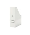Revistero leitz click & store con portaetiquetas color blanco 103x170x235 mm