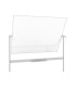 Pizarra blanca nobo classic acero vitrificado movil 1500x1200 mm