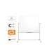 Pizarra blanca nobo classic acero vitrificado movil 1500x1200 mm