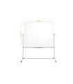 Pizarra blanca nobo classic acero vitrificado movil 1500x1200 mm