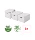 Caja almacenamiento esselte grande color blanco 510x355x305 mm pack de 3 unidades