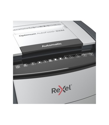 Destructora de documentos rexel optimum auto 600m eu negro